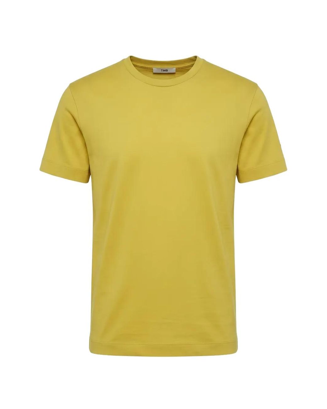 Tombolini Yellow Crew-Neck T-Shirt for men