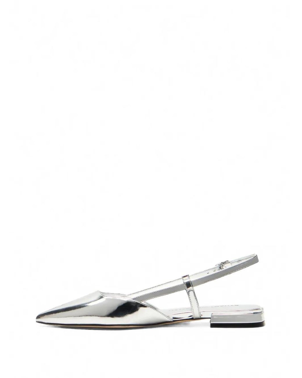 Stuart Weitzman White Vinnie Slingback Pumps