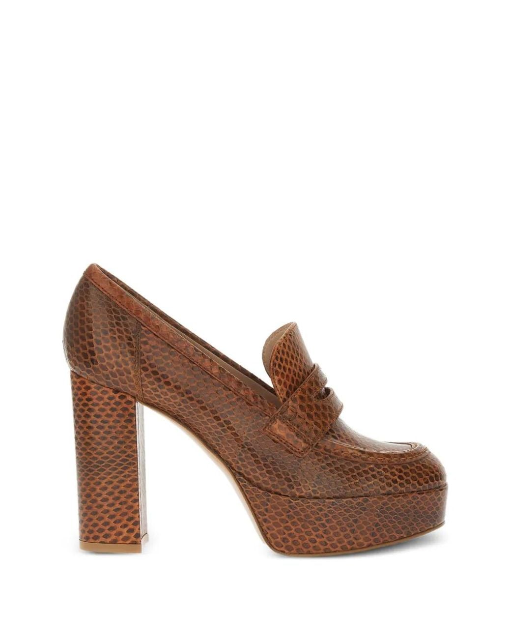 Gianvito Rossi Brown Hadden Pumps