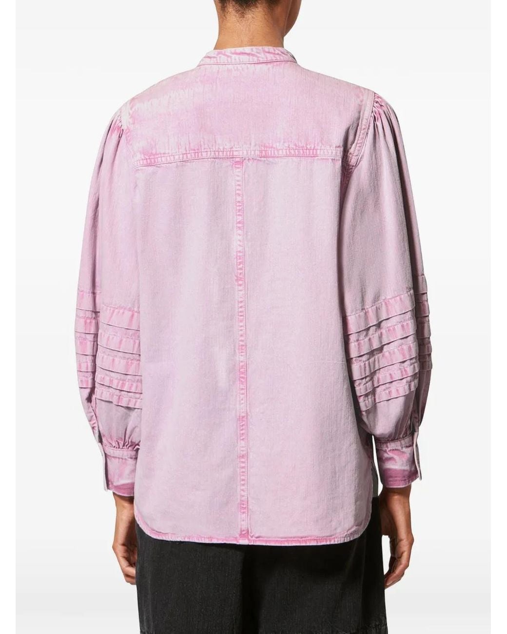 Isabel Marant Pink Mileda Cotton Shirt