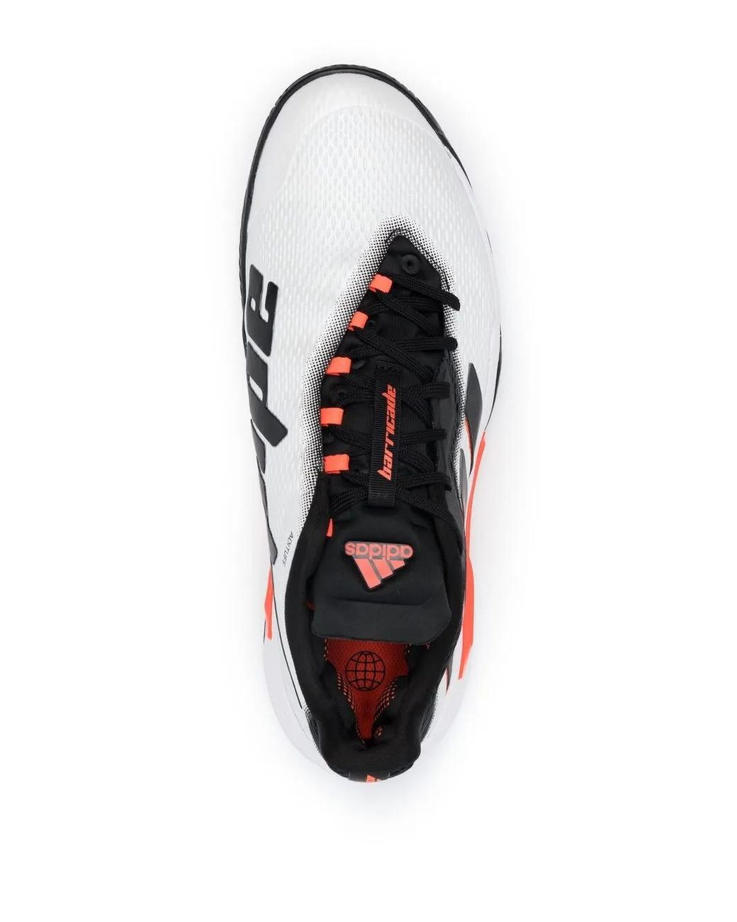 Adidas White Barricade Sneakers for men