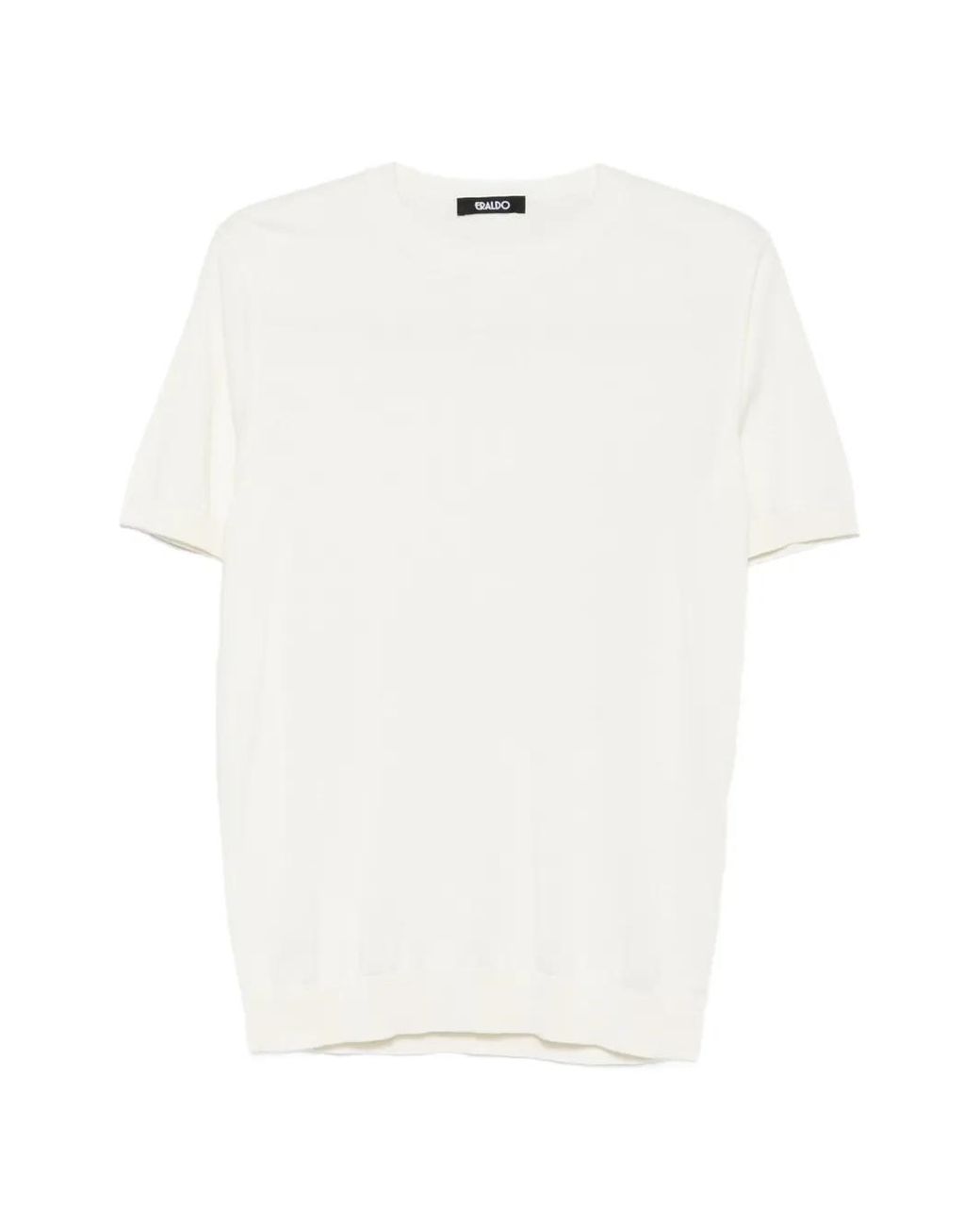 Eraldo White T-Shirt À Manches Courtes for men
