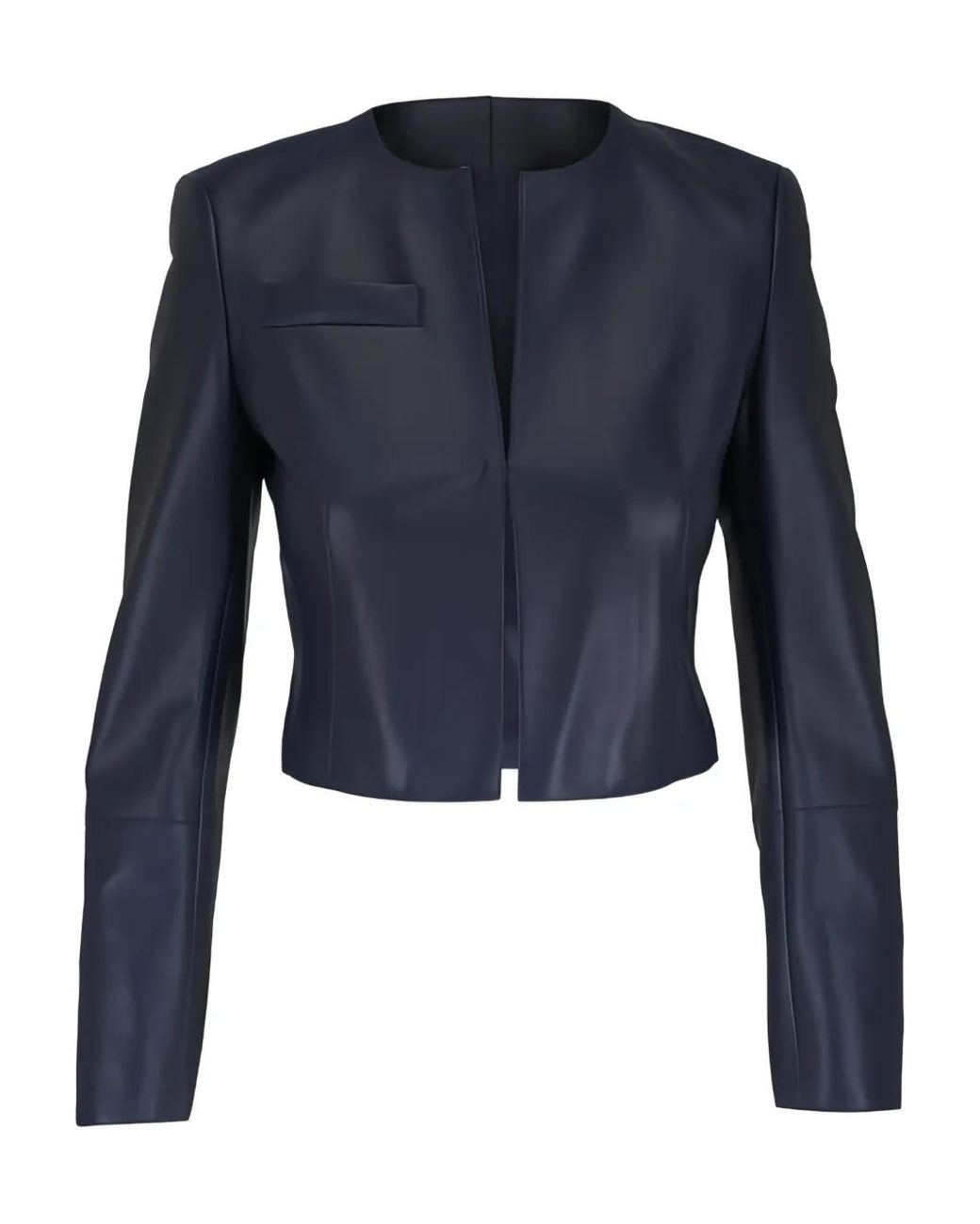 Chaqueta Corta Hasson Akris de color Blue