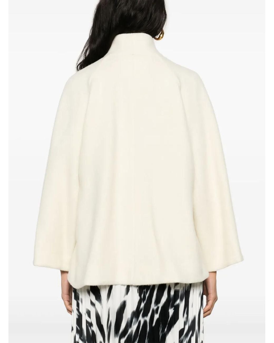 Ba&sh White Hini Belted Jacket