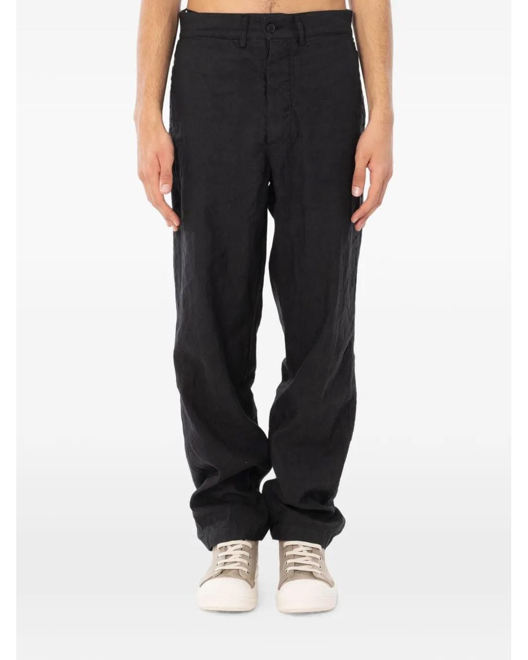 Daub Broek Met Gesp in het Black voor heren