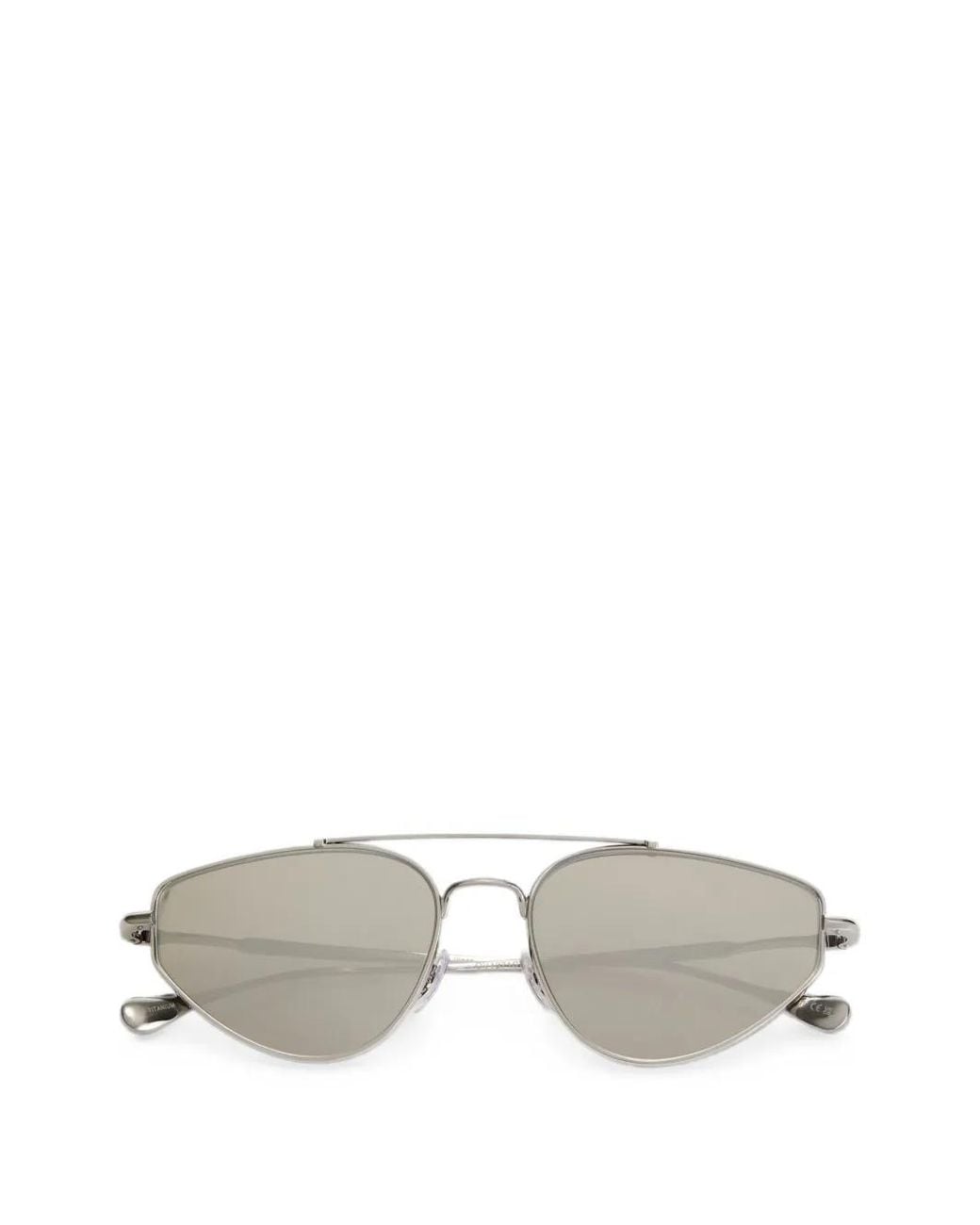 Jil Sander White Sunglasses Edition 5