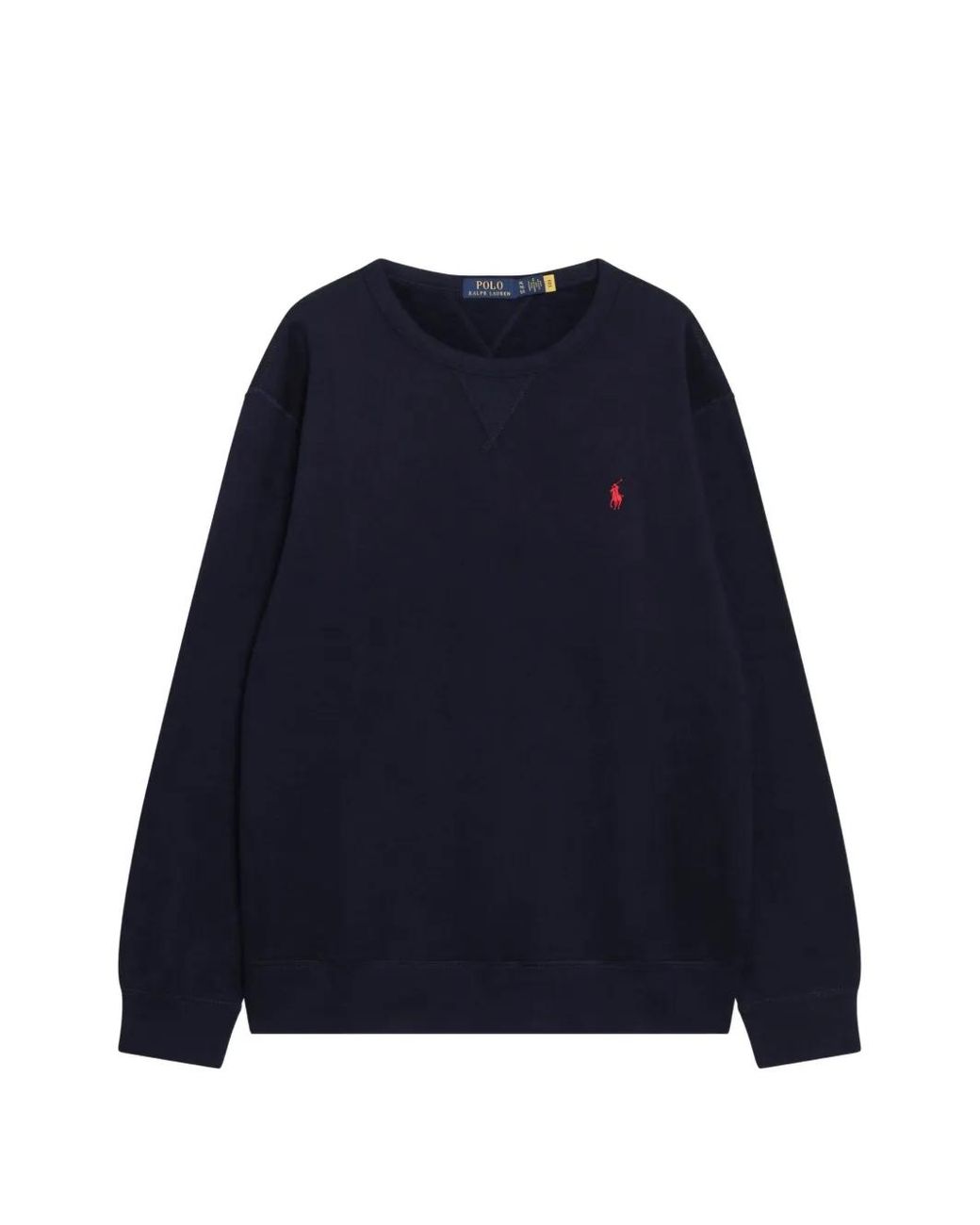 Polo Ralph Lauren Blue Logo-Embroidered Sweatshirt for men