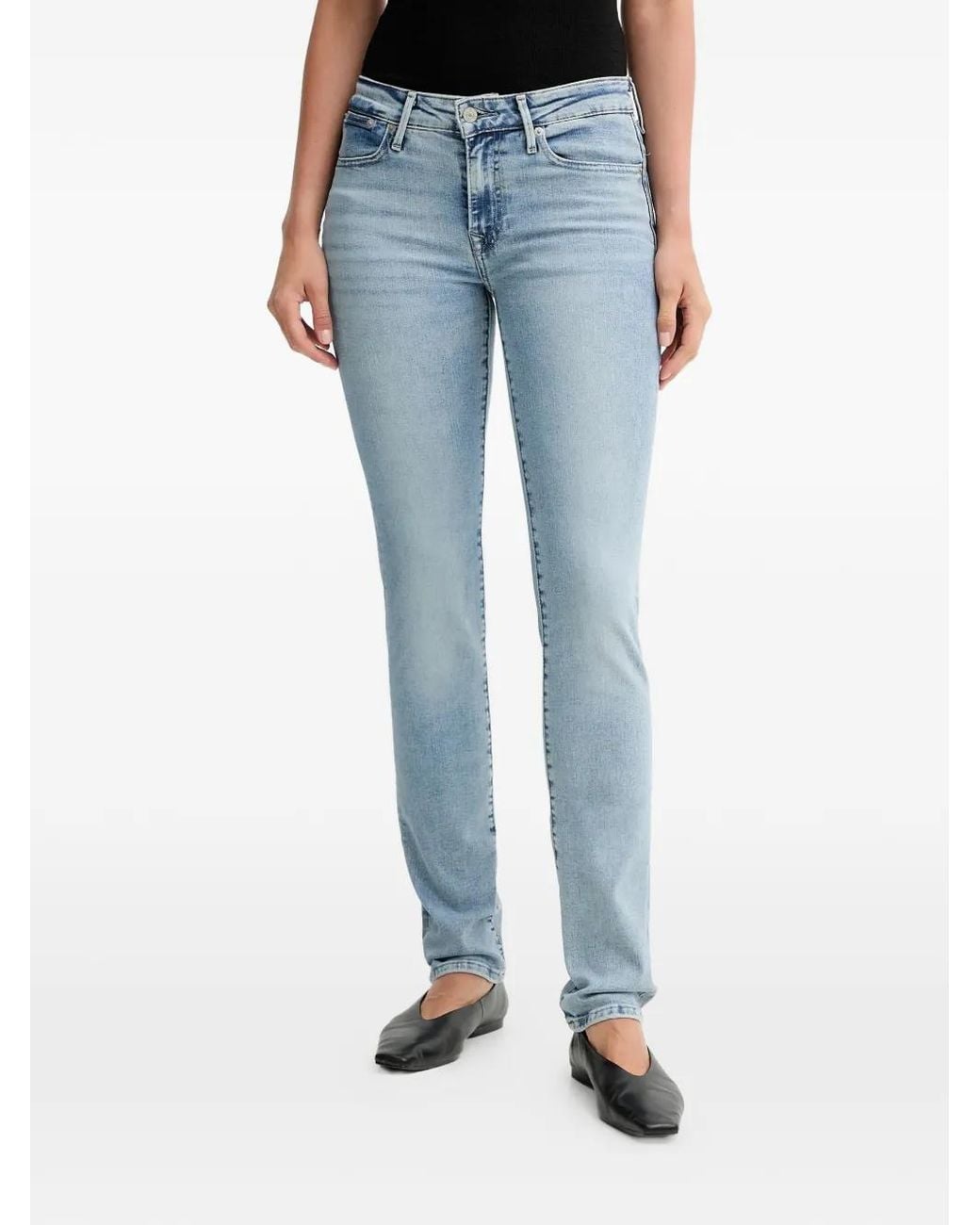 Levi's Blue Patch Pocket Jeans
