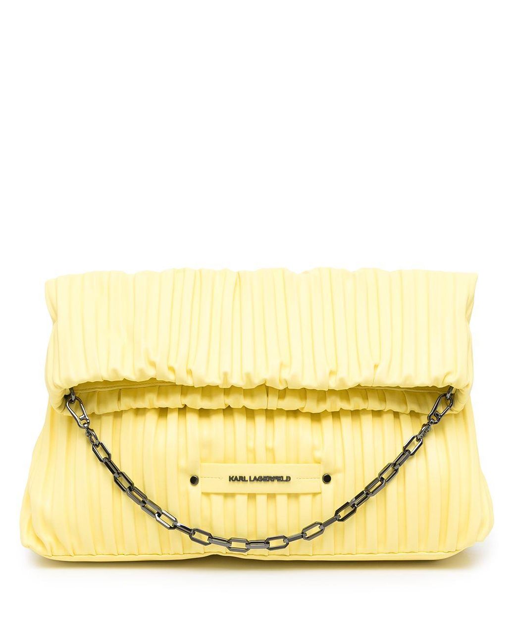 Karl Lagerfeld K/kushion Folded Tote Bag in Yellow Lyst