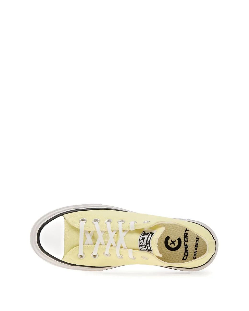 Converse White Chuck Taylor Platform Sneakers
