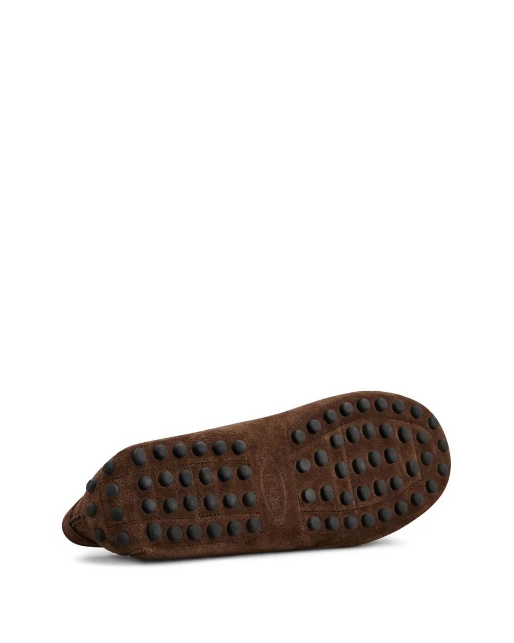 Tod's Brown Gommino Penny Loafers