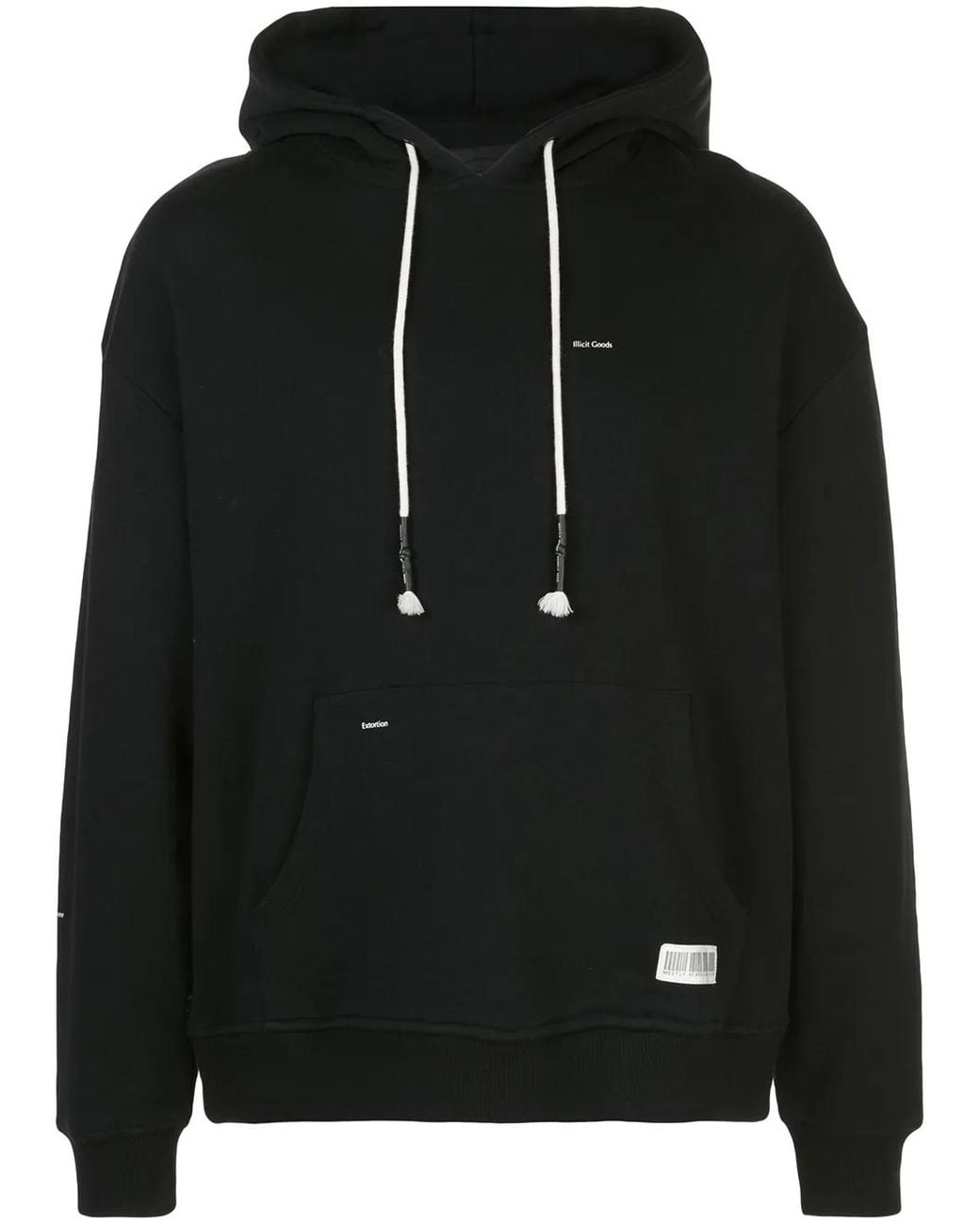 Mostly Heard Rarely Seen Black Illicit Hoodie for men