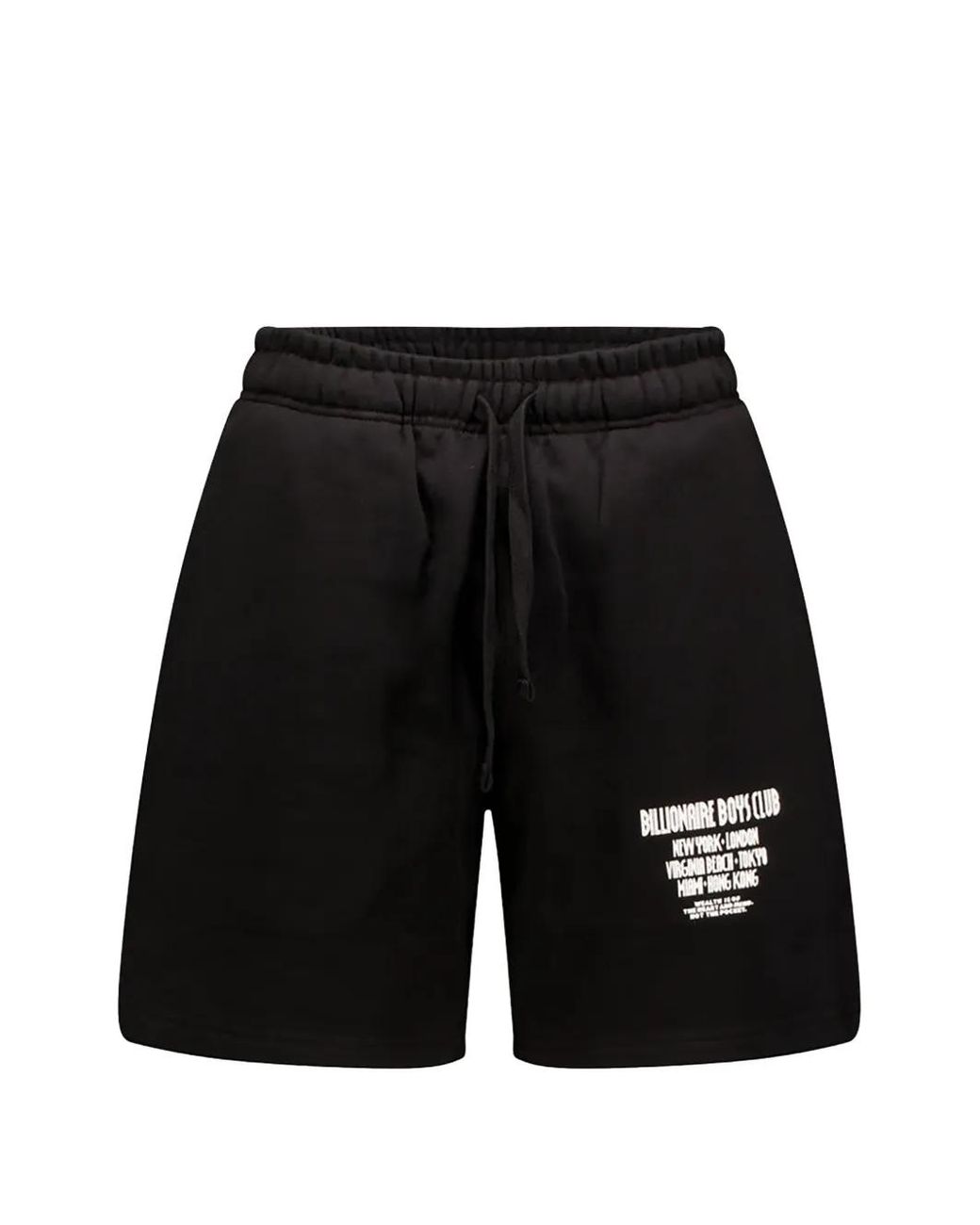 BBCICECREAM Black Satellite Logo-Print Shorts for men