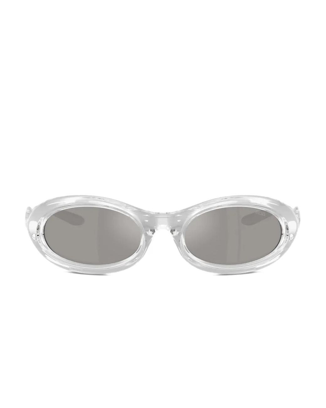 DIESEL Gray 0Dl3011U Oval-Frame Sunglasses