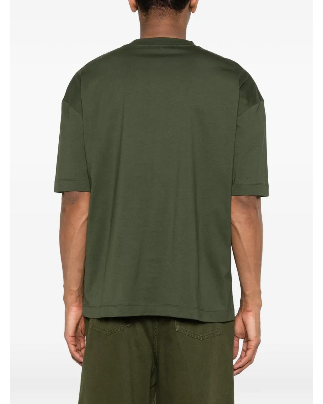 Etudes Studio Green Star-Graphic T-Shirt