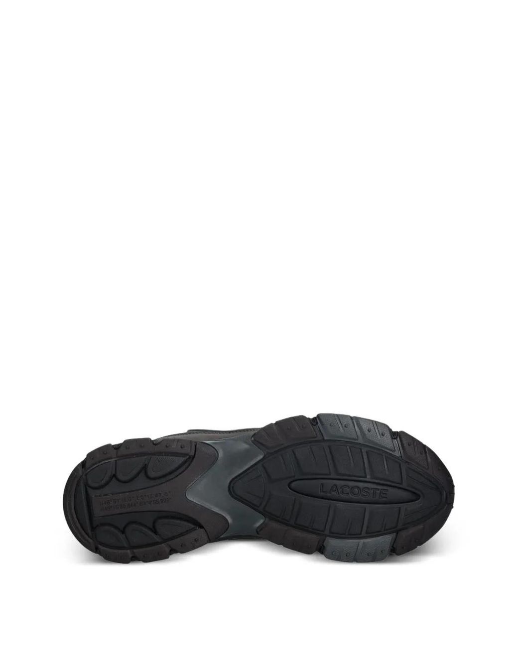 Lacoste Black L003 Neo Tech Logo Lace-Up Sneakers for men
