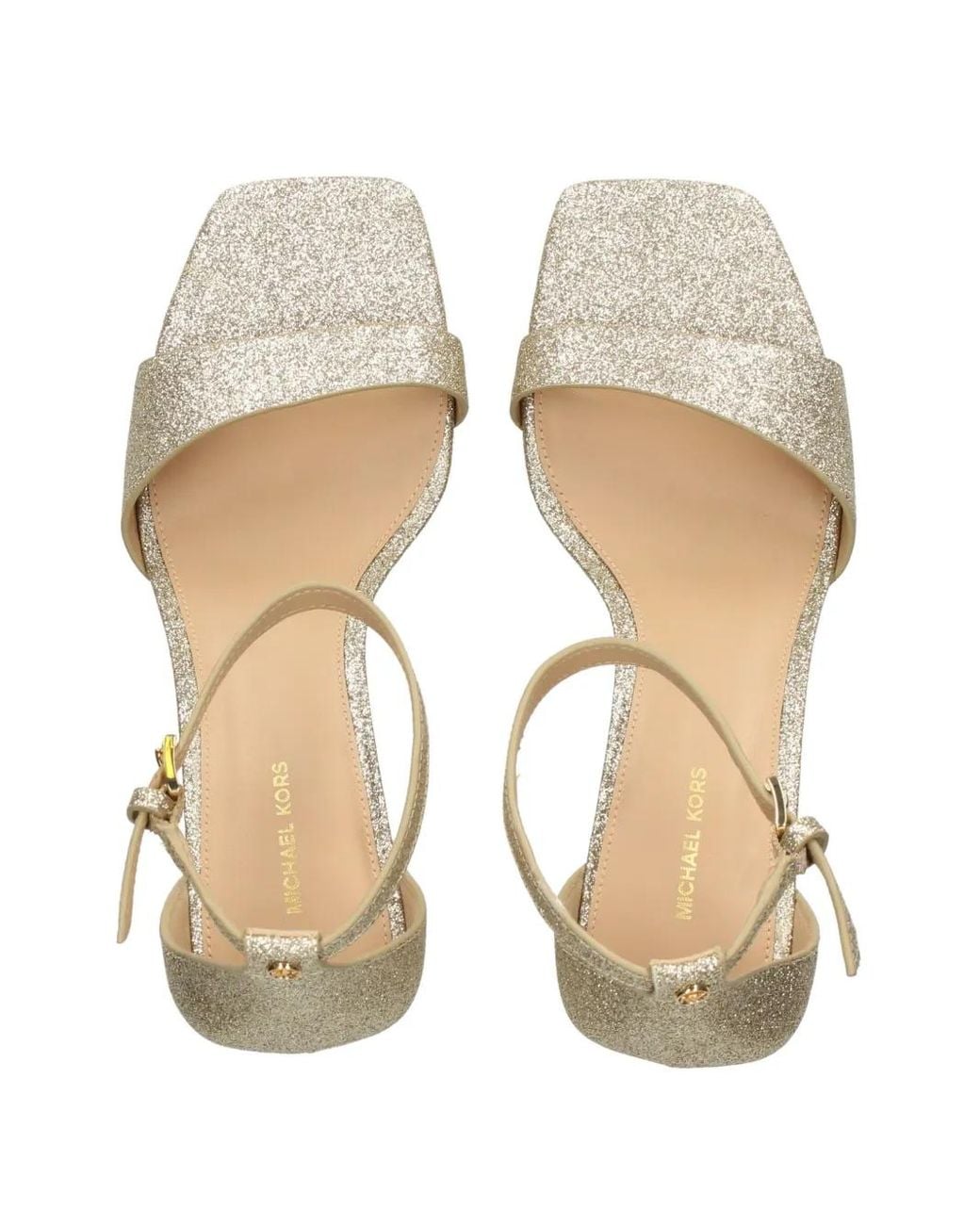 MICHAEL Michael Kors Multicolor Jaida Heeled Sandal Sandals, Leather