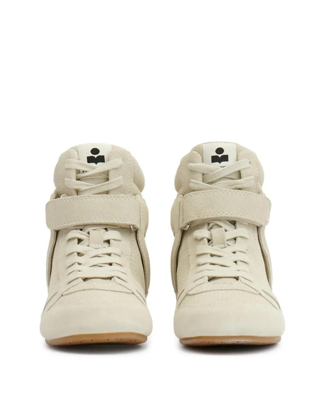 Isabel Marant White Senny High Sneakers