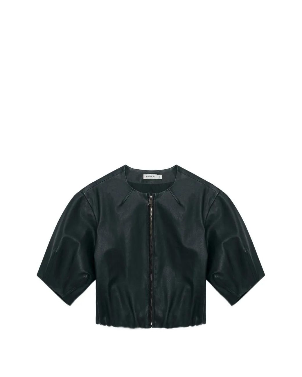 Jonathan Simkhai Black Veste Austyn À Manches Courtes