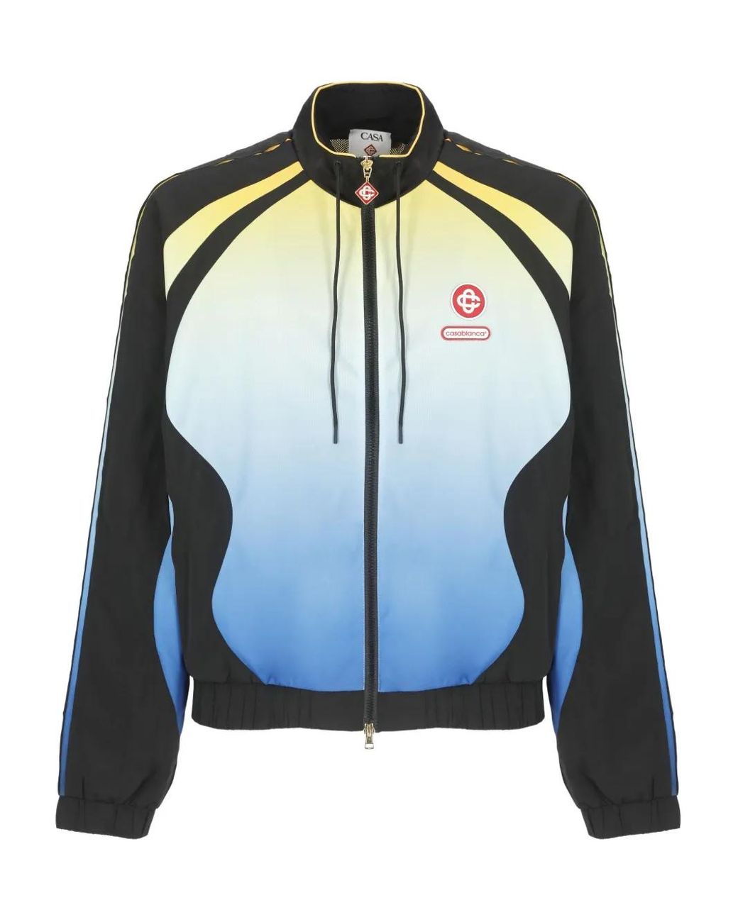 Casablanca Blue Balck Gradient Jacket for men