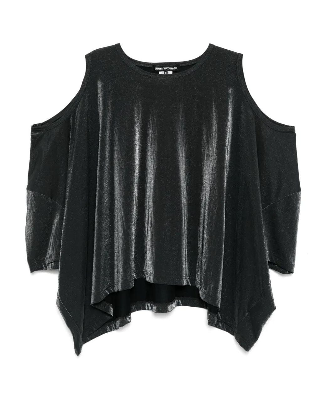 Junya Watanabe Black Cut-Out T-Shirt