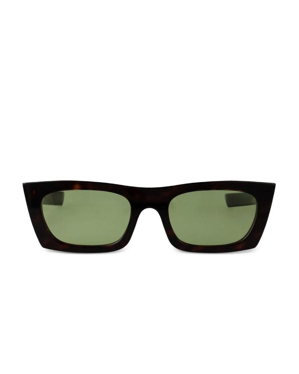 Retrosuperfuture Green Fred 2.0 Rectangle-Frame Sunglasses for men