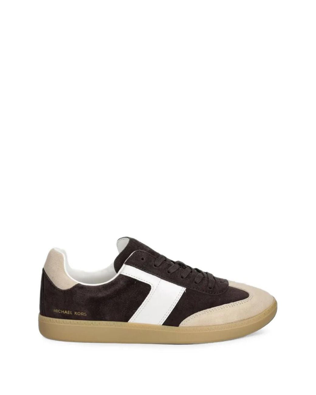 MICHAEL Michael Kors Black Suede-Panelled Sneakers