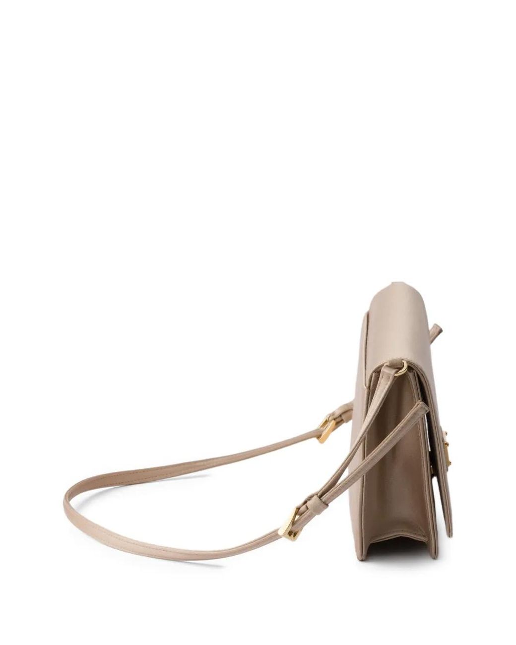 Prada Gray Mini-Tasche Aus Leder