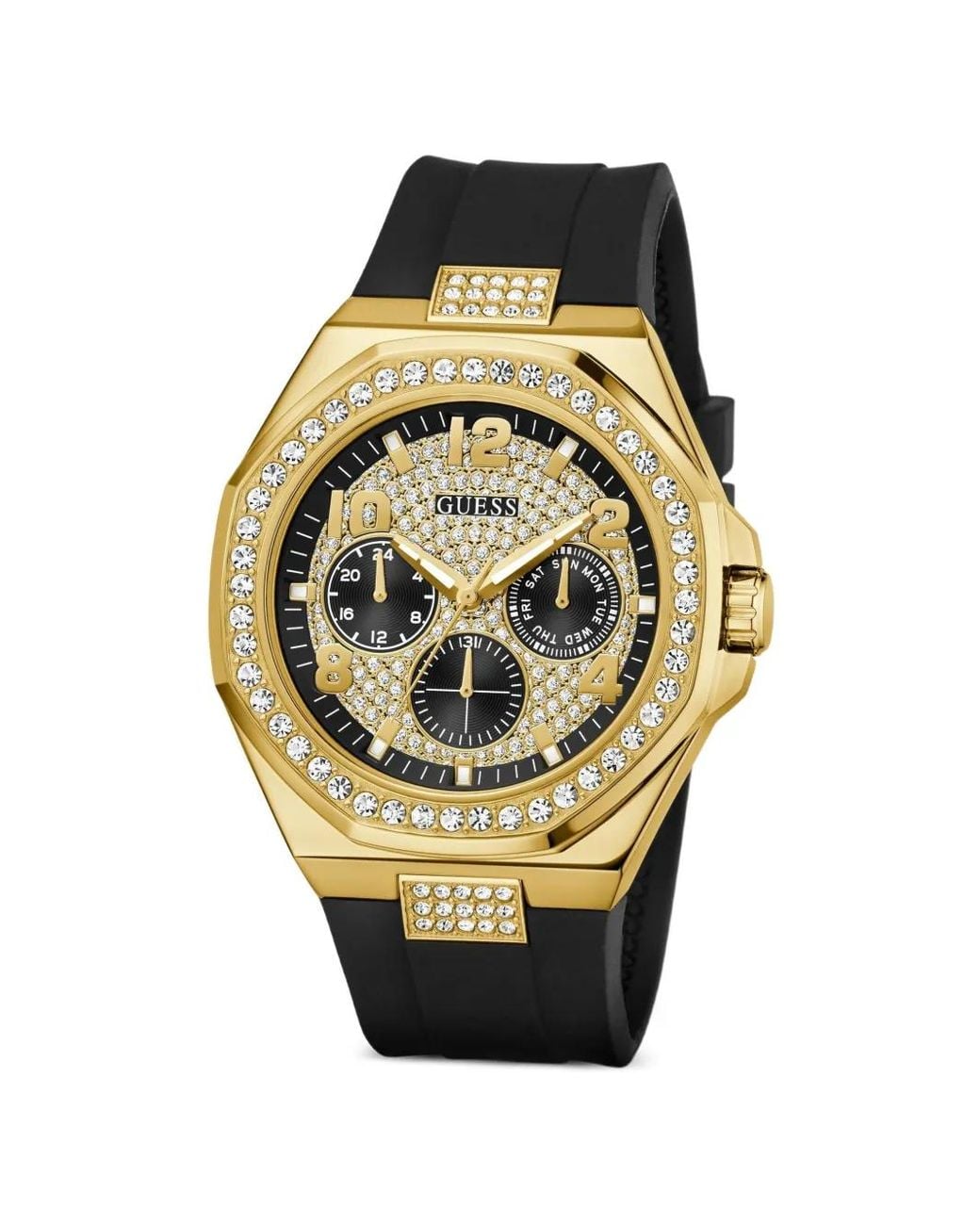 Guess Metallic Montre Empire 46 Mm for men