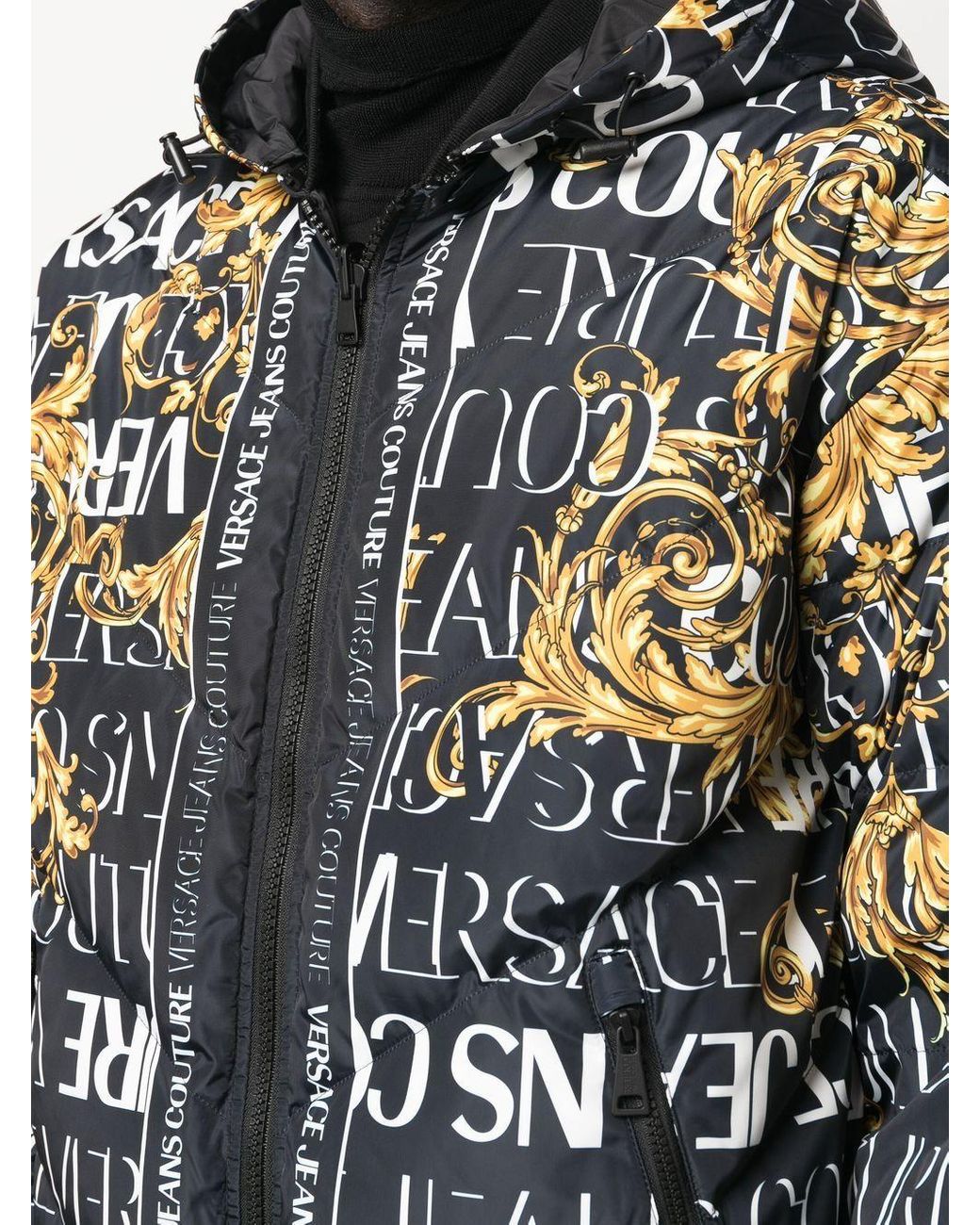 VERSACE JEANS COUTURE ボンバージャケット リバーシブル