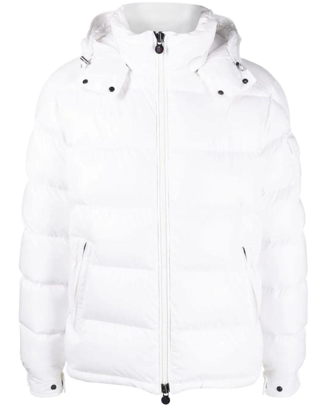 Moncler White Maya Short Down Jacket For Men for men