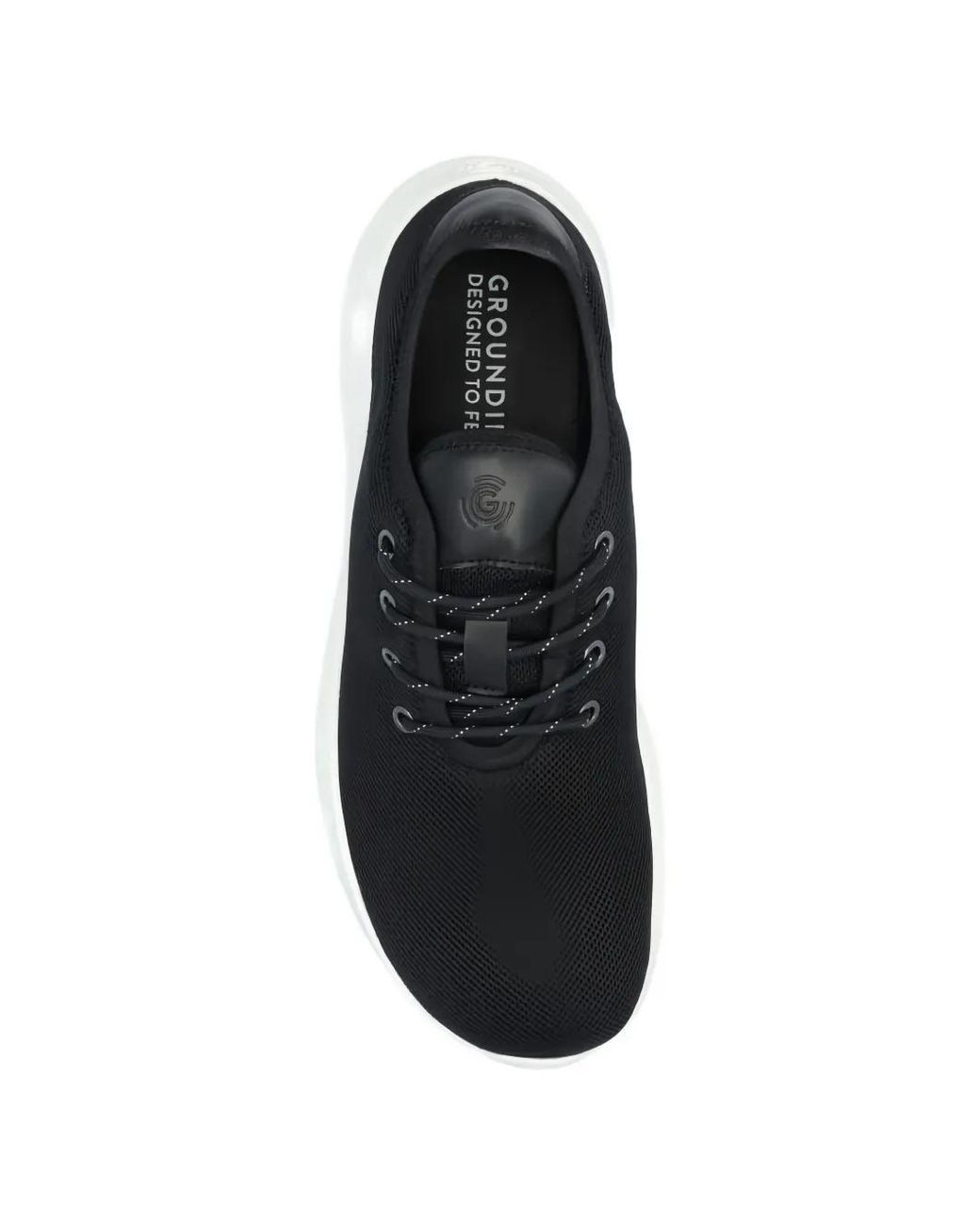 Groundies Black Balance 2.0 Sneakers