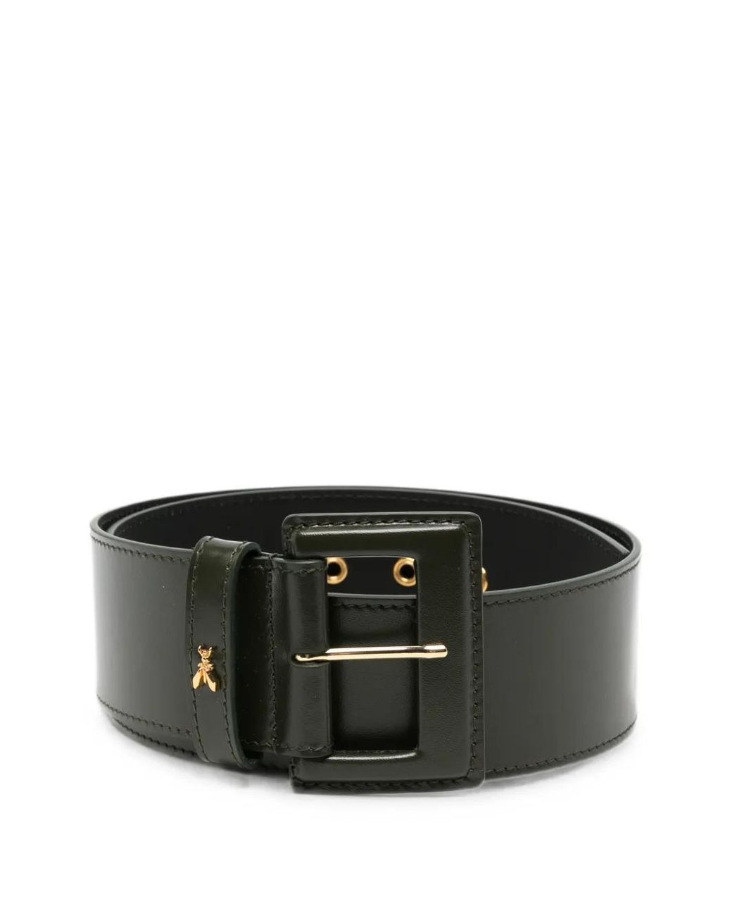 Patrizia Pepe Black Leather Belt