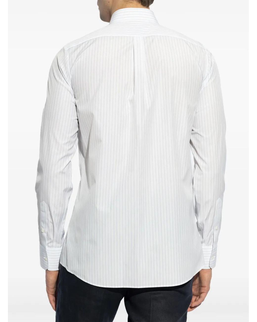 Dolce & Gabbana White Cotton Shirt for men