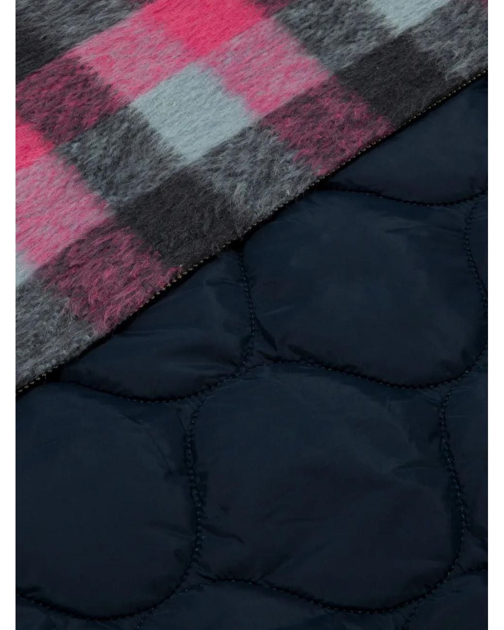 Aape By A Bathing Ape Purple Checked Zip-Up Jacket for men