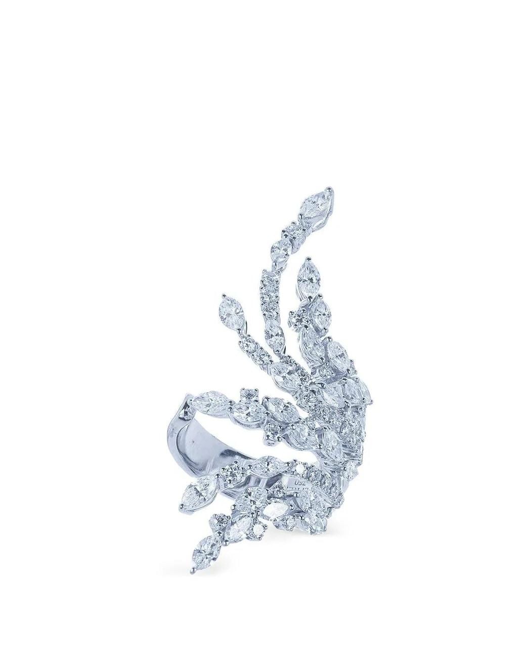 YEPREM Blue Y-Not Diamond Ring