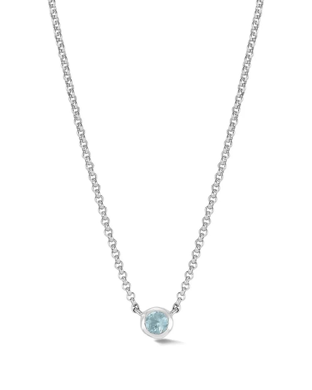 Dower & Hall Metallic Dewdrop-Pendant Necklace