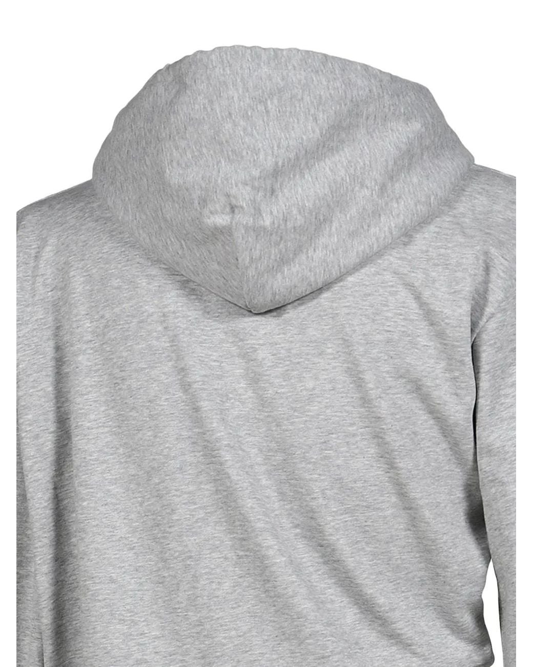 Natasha Zinko Gray Asymmetric Layered Hoodie
