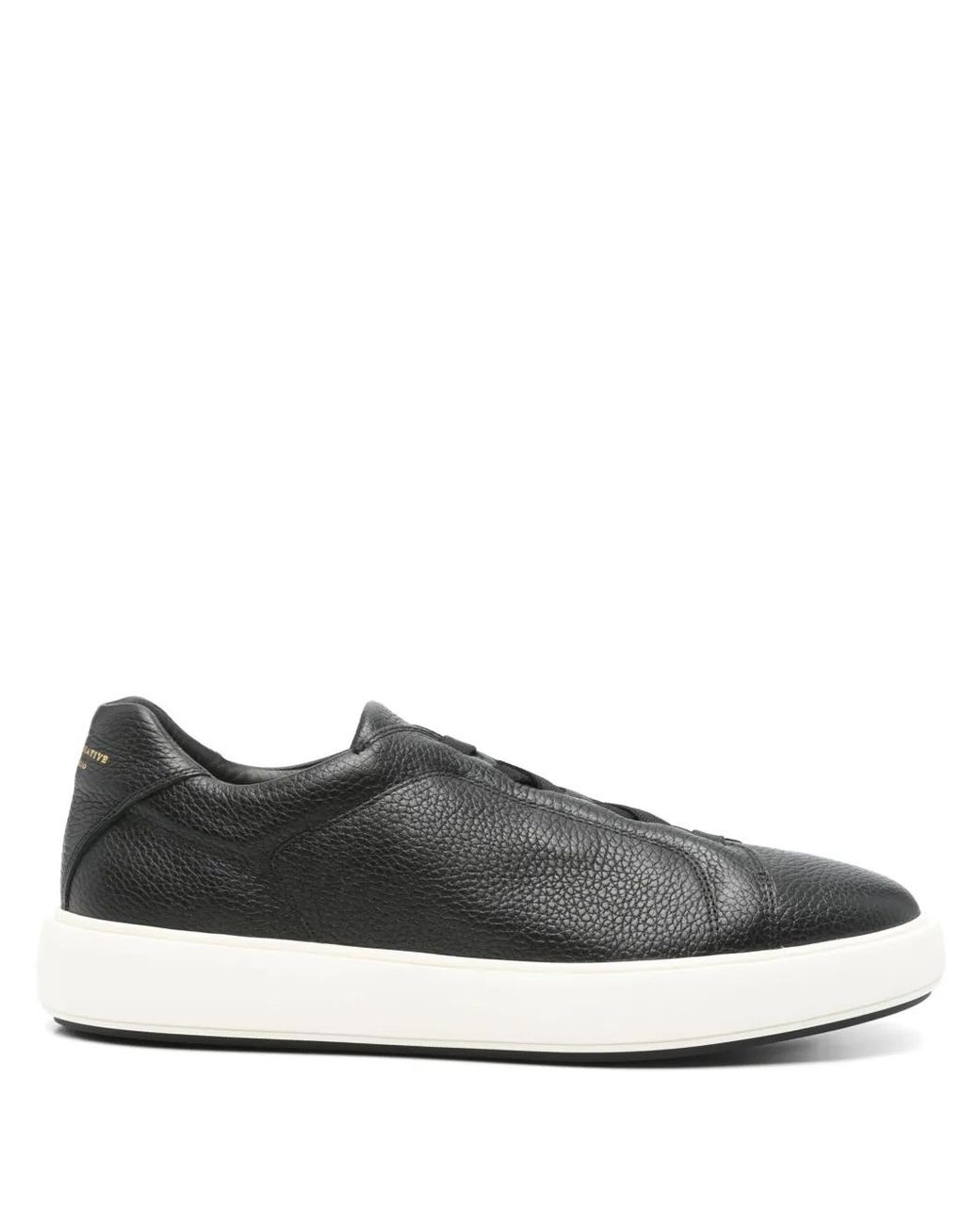 Officine Creative Gray Slouch Sneakers for men