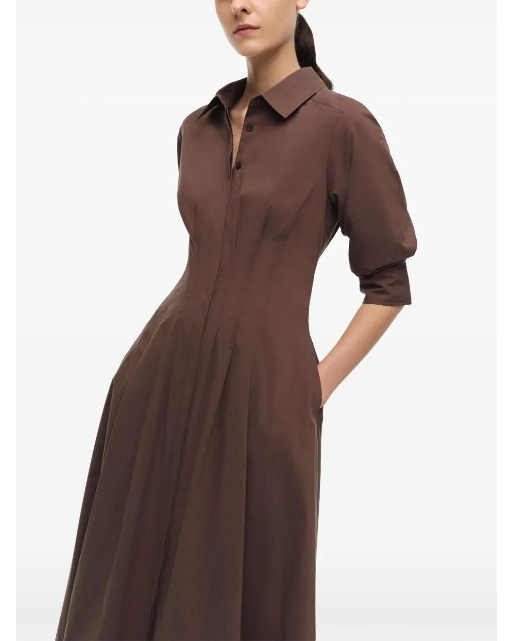 Jonathan Simkhai Brown Jazz Dress