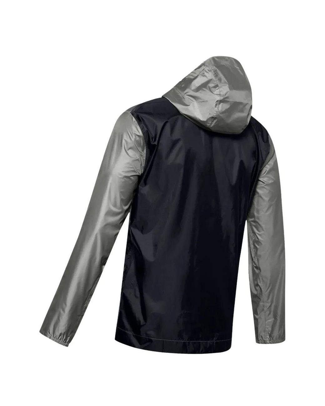 Under Armour Gray Cloudburst Shell Hooded Jacket for men