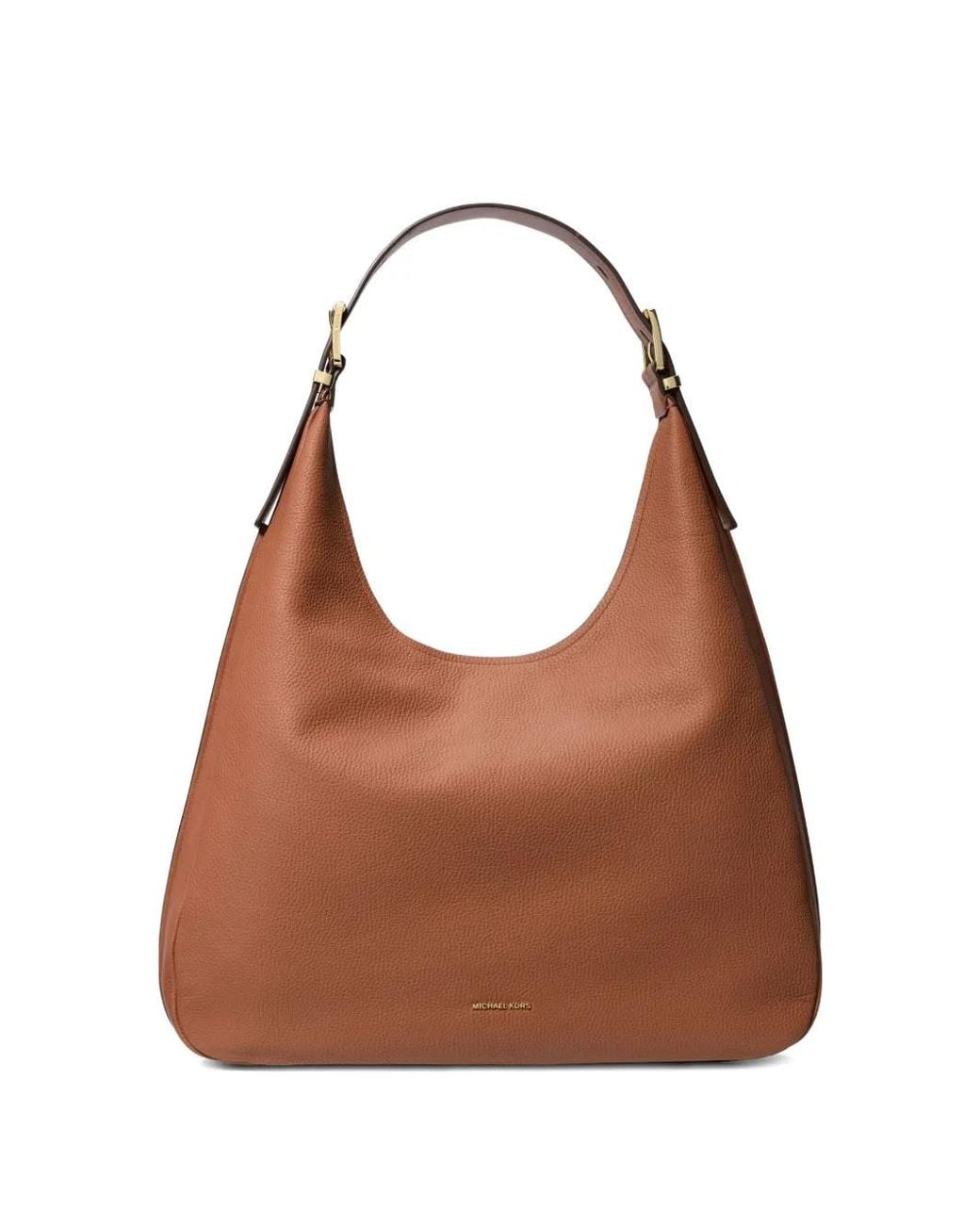 Michael Kors Brown Nolita Leather Shoulder Bag