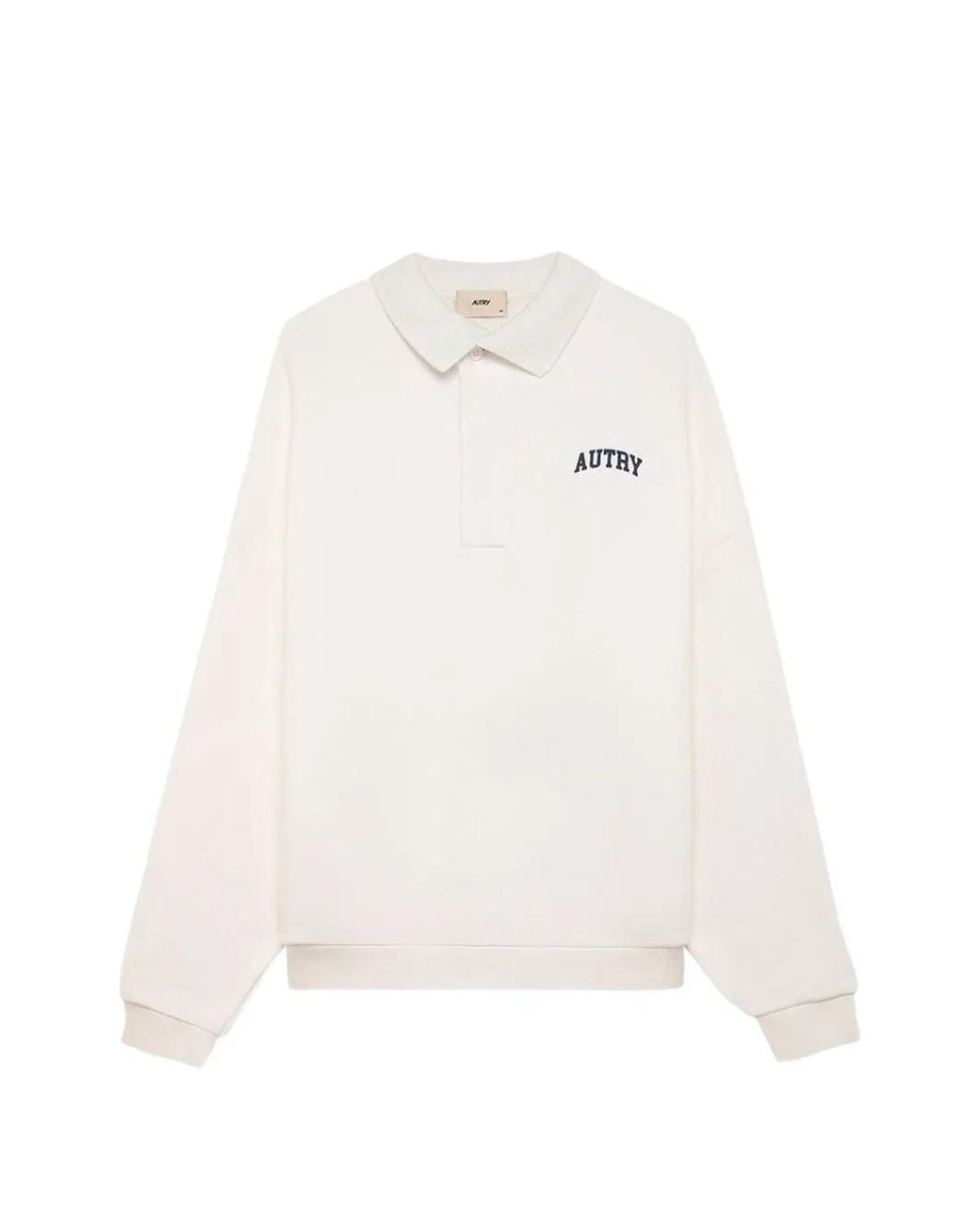 Autry White College Polo Sweatshirt