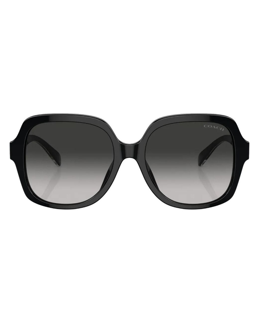 COACH Black Square-Frame Sunglasses