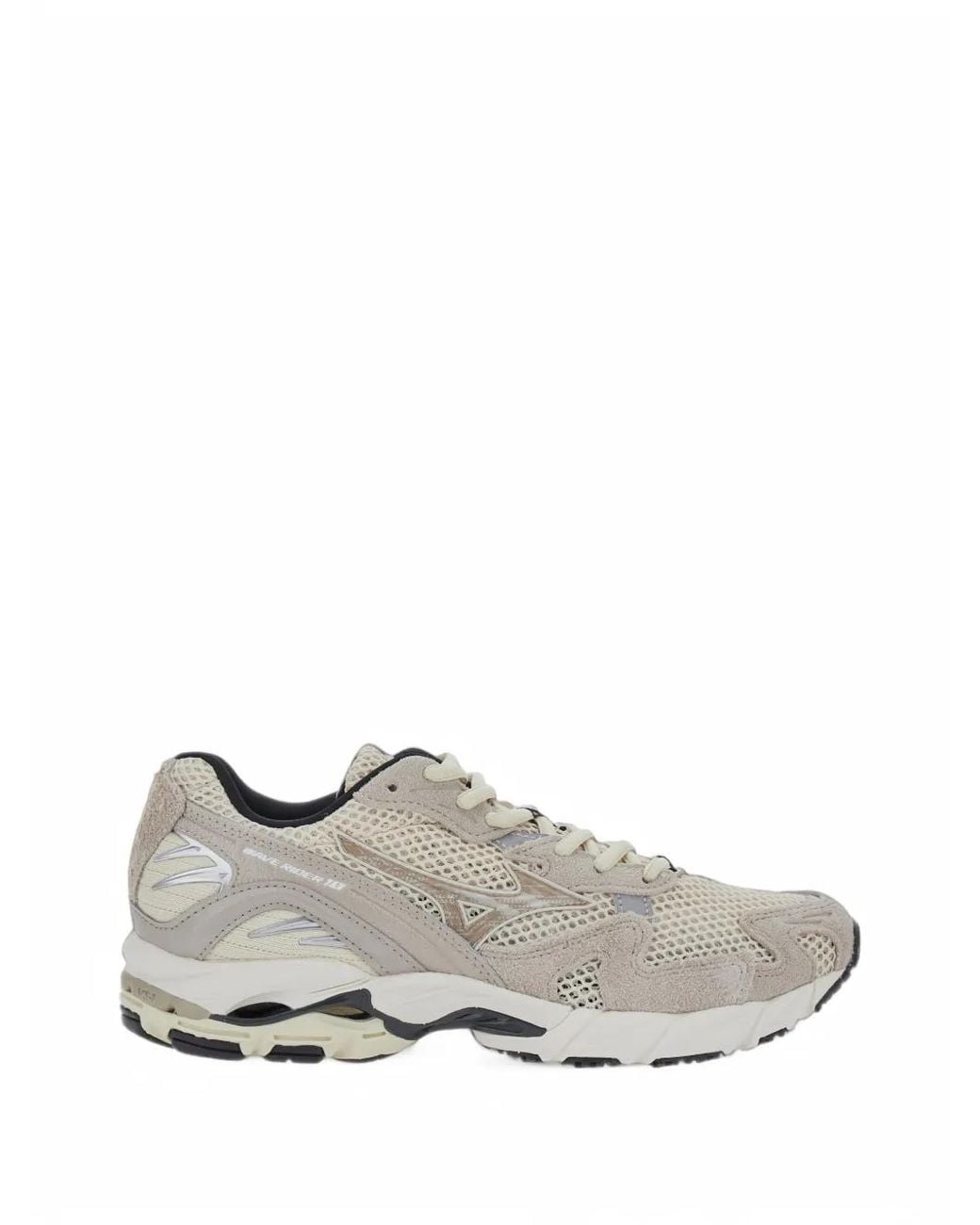 Mizuno White Wave Rider 10 Mesh Sneakers