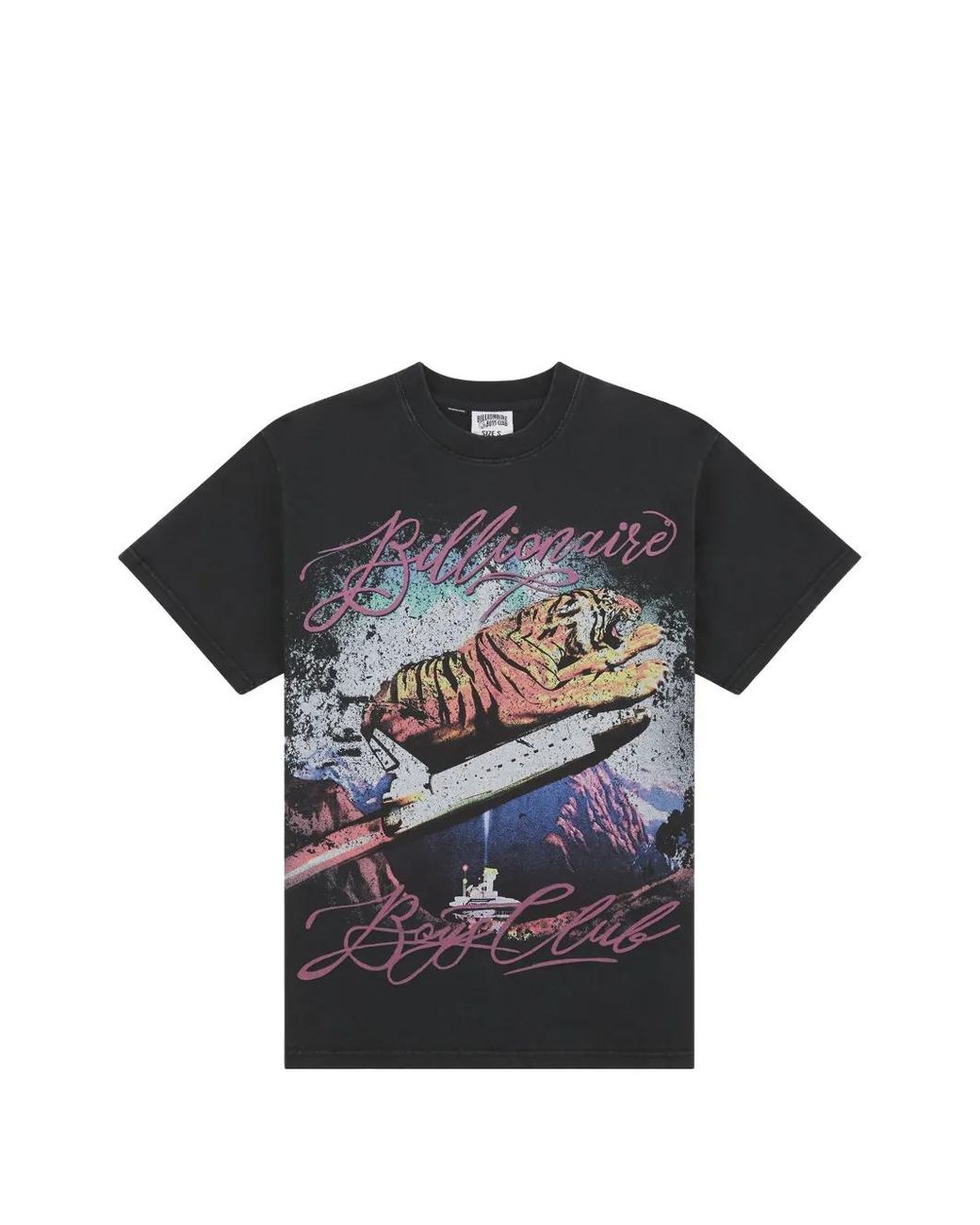 BBCICECREAM Black Species Graphic-Print T-Shirt for men