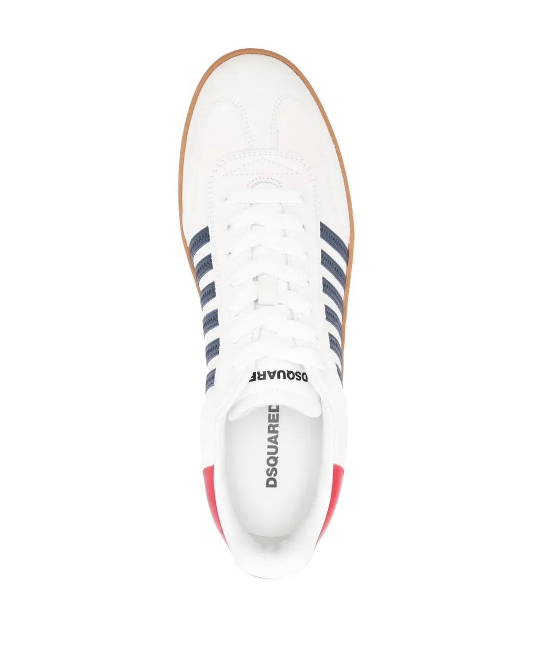 Baskets Boxer En Daim DSquared² pour homme en coloris White