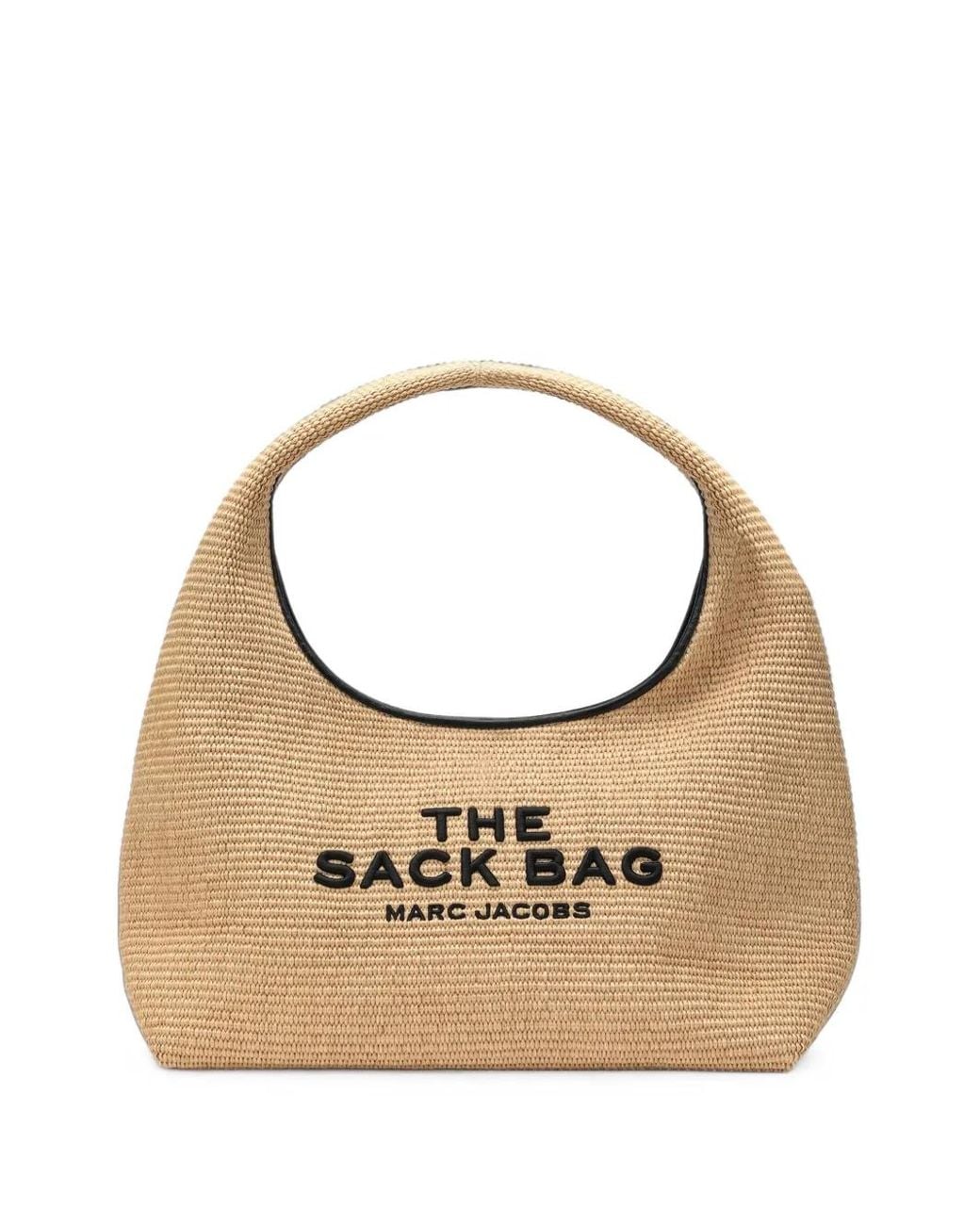 Marc Jacobs Metallic The Sack Woven Tote Bag