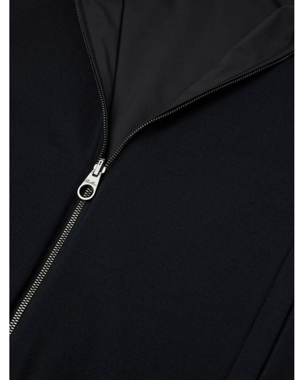 Loro Piana Black Doudoune Réversible Sans Manches for men