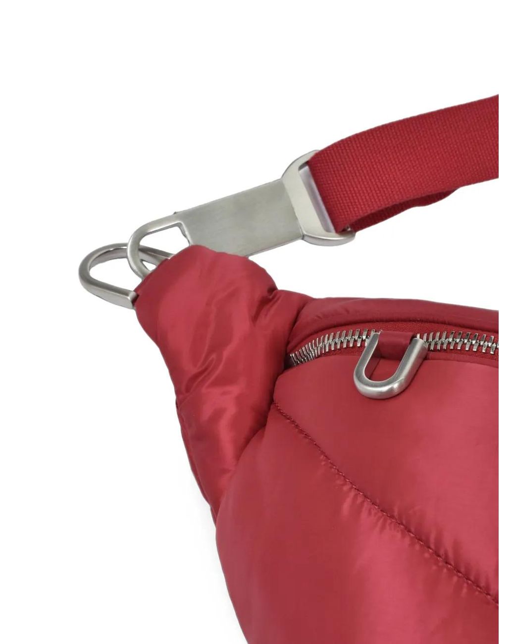 Moncler Pink X Rick Owens Quilted Puffer Belt Bag